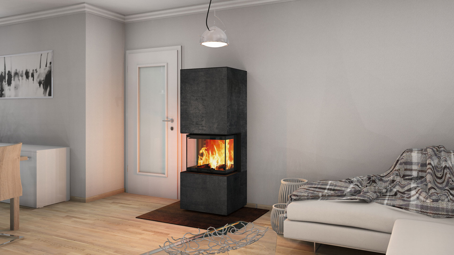 P10-iron-grey-und-iron-corten keraDesign P 10